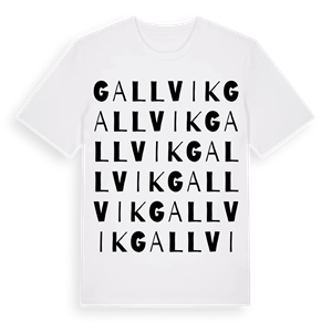 Gallvik ordlek t-shirt – ekologisk bomull t-shirt från Pinshirt