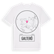 White t-shirt med Galterö t-shirt