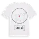 White t-shirt med Galterö t-shirt
