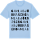 Blue Soul t-shirt med Gamla Björnåsen ordlek t-shirt