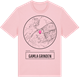 Pink Cotton t-shirt med Gamla Grinden t-shirt