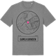 Mid Heather Gray t-shirt med Gamla Grinden t-shirt
