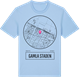 Blue Soul t-shirt med Gamla staden t-shirt