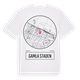 White t-shirt med Gamla staden t-shirt