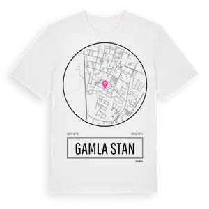 Gamla Stan t-shirt – ekologisk bomull t-shirt från Pinshirt