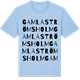 Blue Soul t-shirt med Gamla Strömsholm ordlek t-shirt