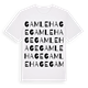 Gamle hage ordlek t-shirt