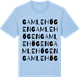 Blue Soul t-shirt med Gamle Högen ordlek t-shirt