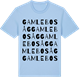 Blue Soul t-shirt med Gamlebosåg ordlek t-shirt