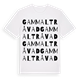 Gammaltråvad ordlek t-shirt