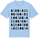 Blue Soul t-shirt med Gångarebo ordlek t-shirt