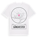 White t-shirt med Gånghester t-shirt