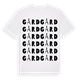 Gård ordlek t-shirt