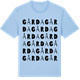 Blue Soul t-shirt med Gårda ordlek t-shirt