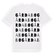 Gårdabo ordlek t-shirt