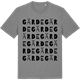 Mid Heather Gray t-shirt med Gärde ordlek t-shirt