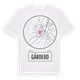 White t-shirt med Gärdebo t-shirt