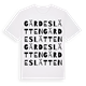 Gärdeslätten ordlek t-shirt