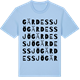 Blue Soul t-shirt med Gärdessjö ordlek t-shirt