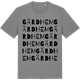 Mid Heather Gray t-shirt med Gärdhem ordlek t-shirt