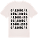 Vintage White t-shirt med Gårdö ordlek t-shirt