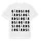 Gärdsbo ordlek t-shirt