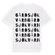 Gårdsjö kvarn ordlek t-shirt