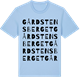 Blue Soul t-shirt med Gårdstensberget ordlek t-shirt