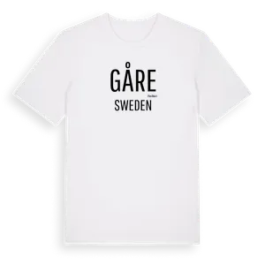 Gåre i Sverige t-shirt – ekologisk bomull t-shirt från Pinshirt