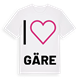 Jag älskar Gäre t-shirt stort tryck