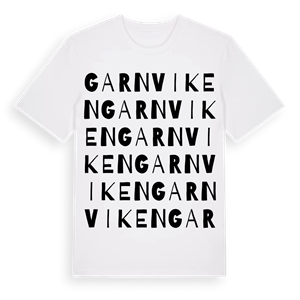 Garnviken ordlek t-shirt – ekologisk bomull t-shirt från Pinshirt