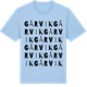 Blue Soul t-shirt med Gårvik ordlek t-shirt