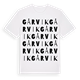 Gårvik ordlek t-shirt