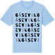 Blue Soul t-shirt med Gåsevik ordlek t-shirt