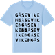Blue Soul t-shirt med Gåseviken ordlek t-shirt