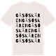 Vintage White t-shirt med Gäsöskären ordlek t-shirt