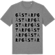 Mid Heather Gray t-shirt med Gästarp ordlek t-shirt
