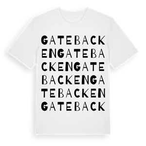 Gatebacken ordlek t-shirt – ekologisk bomull t-shirt från Pinshirt