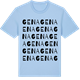Blue Soul t-shirt med Gena ordlek t-shirt