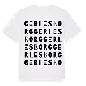 Gerlesborg ordlek t-shirt – ekologisk bomull t-shirt från Pinshirt