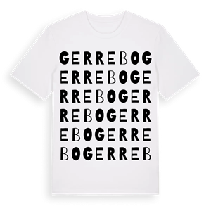 Gerrebo ordlek t-shirt – ekologisk bomull t-shirt från Pinshirt