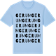 Blue Soul t-shirt med Gerum ordlek t-shirt