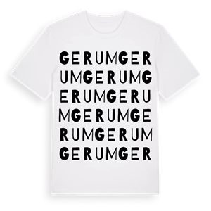 Gerum ordlek t-shirt – ekologisk bomull t-shirt från Pinshirt