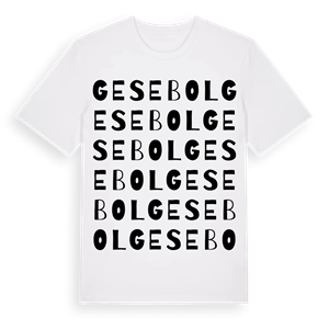 Gesebol ordlek t-shirt – ekologisk bomull t-shirt från Pinshirt