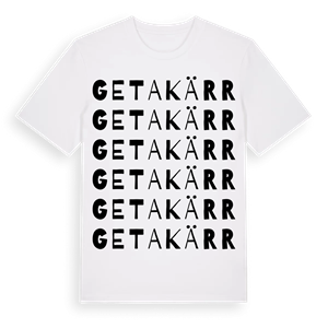 Getakärr ordlek t-shirt – ekologisk bomull t-shirt från Pinshirt