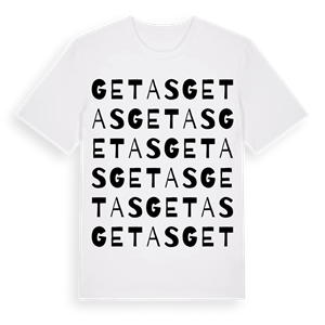 Getas ordlek t-shirt – ekologisk bomull t-shirt från Pinshirt