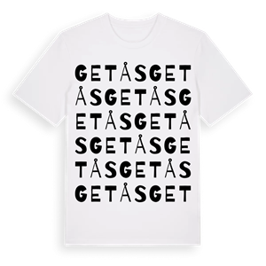 Getås ordlek t-shirt – ekologisk bomull t-shirt från Pinshirt