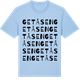Blue Soul t-shirt med Getåsen ordlek t-shirt