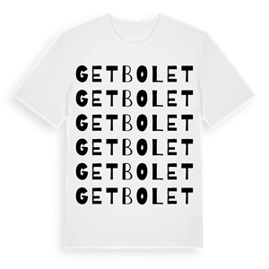 Getbolet ordlek t-shirt – ekologisk bomull t-shirt från Pinshirt