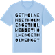 Blue Soul t-shirt med Getholmen ordlek t-shirt
